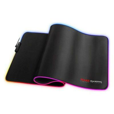 Gaming Muismat Met Ledverlichting Mars Gaming MMPRGB2 RGB XL Zwart