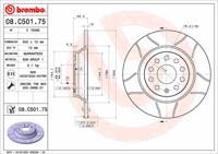 Brembo Remschijven 08.C501.75