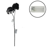 Kunstbloem Heracleum Countryfield Led Zwart 75 Cm