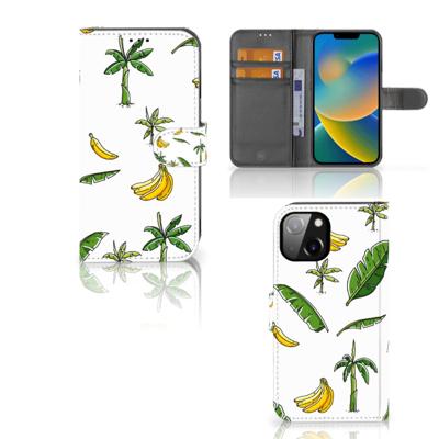 Apple iPhone 14 Hoesje Banana Tree | Portemonnee hoesje