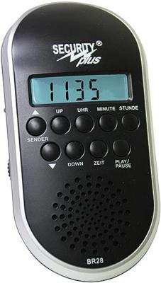 SECURITY Plus Bike radio br27 black/silver