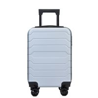 Handbagage Koffer met Spinner Wielen - Paris Zilver 18 inch - thumbnail