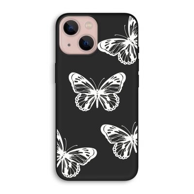 White butterfly: iPhone 13 Biologisch afbreekbaar hoesje