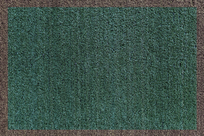 Teplon groen minimalistisch tapijt