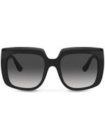 Dolce & Gabbana Eyewear lunettes de soleil à monture carrée - Noir