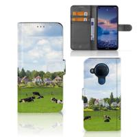 Nokia 5.4 | Telefoonhoesje | Met pasjeshouder | Koeien