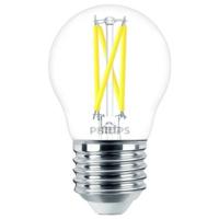 Signify 44939800 Gloeilamp-lamp Energielabel D (A - G) E27 Peer 2.5 W Warmwit (Ø x l) 45 mm x 78 mm 1 stuk(s)