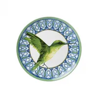 Heinen Delfts Blauw - Wandbord mandala kolibrie d20cm - thumbnail