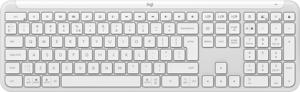 Logitech K950 Signature Slim toetsenbord RF-draadloos + Bluetooth QWERTY US International Wit