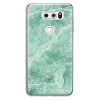 Groen marmer: LG V30 Transparant Hoesje