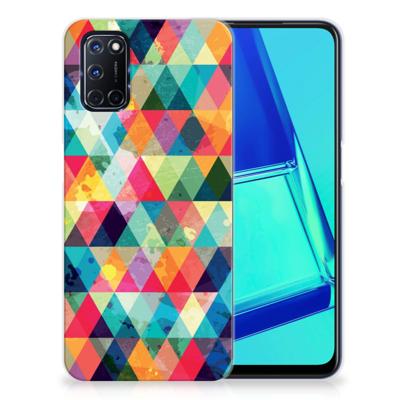 OPPO A52 | A72 | TPU bumper | Geruit