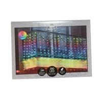 Lichtgordijn - 280 led lampjes - kleurveranderend - 300 x 140 cm - met afstandsbediening