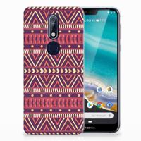 Nokia 7.1 | TPU bumper | Aztec Paars
