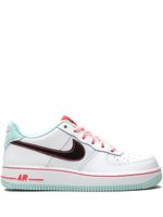 Nike Kids baskets Air Force 1 07 LV8 - Blanc - thumbnail