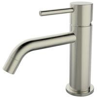 Wiesbaden Style Wastafelkraan - Geborsteld Staal