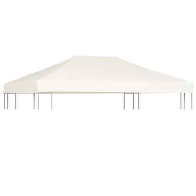 VidaXL Prieeldak 310 g/m² 4x3 m crèmewit