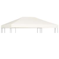 VidaXL Prieeldak 310 g/m² 4x3 m crèmewit