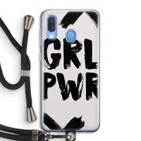Girl Power #2: Samsung Galaxy A40 Transparant Hoesje met koord