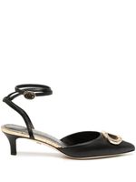 Dee Ocleppo escarpins Paige 40 mm en cuir - Noir