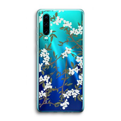 Blossoming spring: Huawei P30 Transparant Hoesje