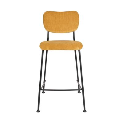 Zuiver Benson barkruk H65 Ochre