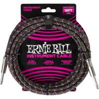 Ernie Ball 6431 Braided Purple Python instrumentkabel 5,5 meter