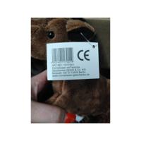 Cornelissen Pluche knuffel paarden - bruin - 24 cm - knuffels