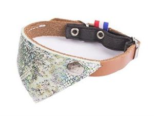 Martin halsband kat malibu groen / bruin (30X1 CM)