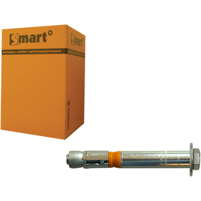 pgb-Europe SMART | Zwaarlastanker zesk.kop S-ZA M8x125 Zn | 25 st SM0ZAT0010801253