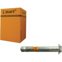 pgb-Europe SMART | Zwaarlastanker zesk.kop S-ZA M8x125 Zn | 25 st SM0ZAT0010801253