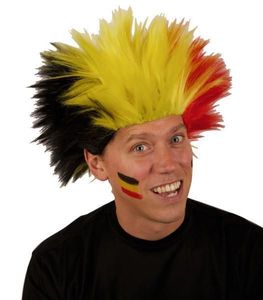 Pruik electric shock Belgie
