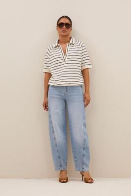 By-Bar top harper breton stripe | black