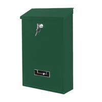 Brievenbus brasq pb100 basic wand groen