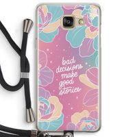 Good stories: Samsung Galaxy A5 (2016) Transparant Hoesje met koord