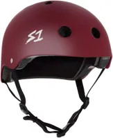 V2 Lifer Maroon Matte - Skate Helm - thumbnail