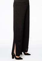 Yoek Trousers slit | Zwart | Maat 46/48