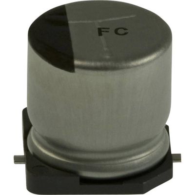 Panasonic Elektrolytische condensator SMD 1000 µF 10 V 20 % (Ø) 10 mm 1 stuk(s)