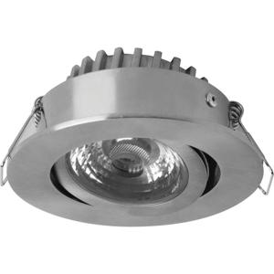 Megaman Rico LED-inbouwlamp voor badkamer LED LED vast ingebouwd 6.5 W IP44 RVS (geborsteld)