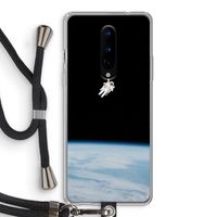 Alone in Space: OnePlus 8 Transparant Hoesje met koord
