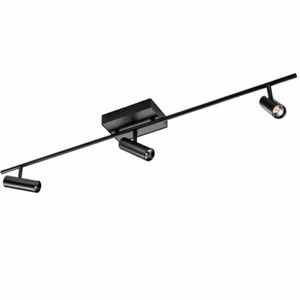 SG Tube Micro Track zwart dim to warm rail 1 meter met 3 spots dimbaar 960 lumen 18W