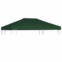 VidaXL Prieeldak 310 g/m² 4x3 m groen
