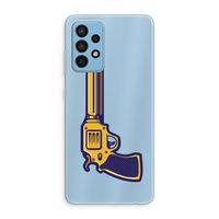Pew Pew Pew: Samsung Galaxy A52 Transparant Hoesje