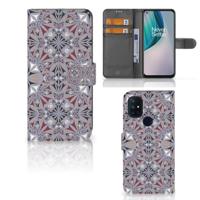 OnePlus Nord N10 | Bookcase | Flower Tiles