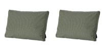 Lounge profi-line soft outdoor Manchester green 73 cm x 43 cm (2 stuks) Madison - Madison