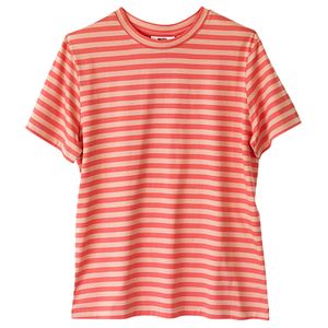 Fjällräven Dames T-Shirt Striped T-Shirt W, rood-roze, Maat: XS