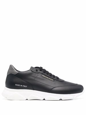 Philipp Plein baskets en cuir - Noir