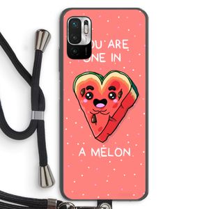 One In A Melon: Xiaomi Redmi Note 10 5G Transparant Hoesje met koord