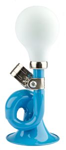 PexKids Fietshoorn lokken - blauw met een witte bal