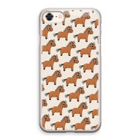 Pony: iPhone 8 Transparant Hoesje