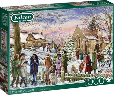 Festive Village Puzzel 1000 Stukjes